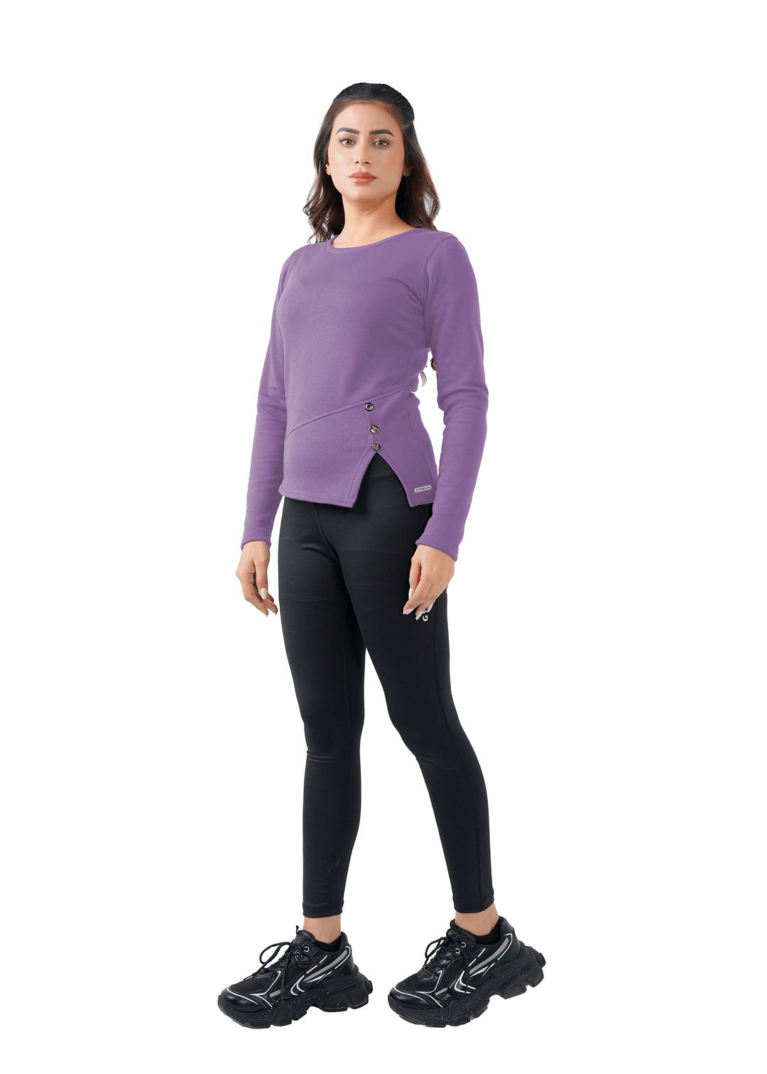 Warm Whisper Shirt - Purple