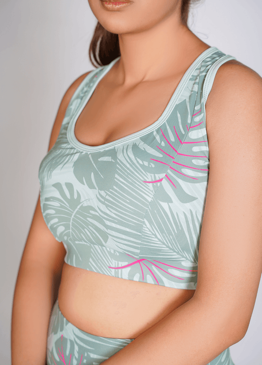 Pro-Fit Sublimated Sports (Sports Bra + Legging) - White