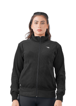 Velvet Ridge Cord Jacket - Black