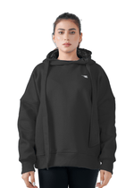 Fusion Oversized Hoodie - Black