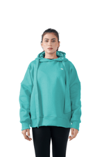 Fusion Oversized Hoodie - Teal