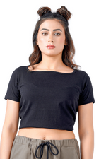 Open Aura Top - Black