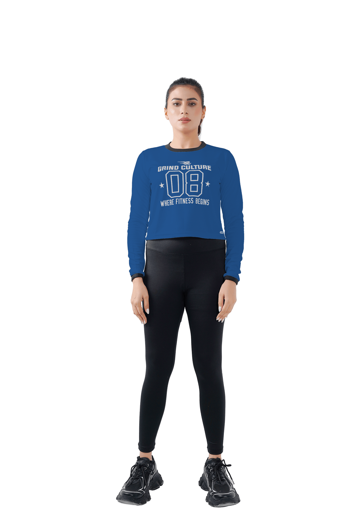 Warm Vibes Full Sleeves Top - Blue