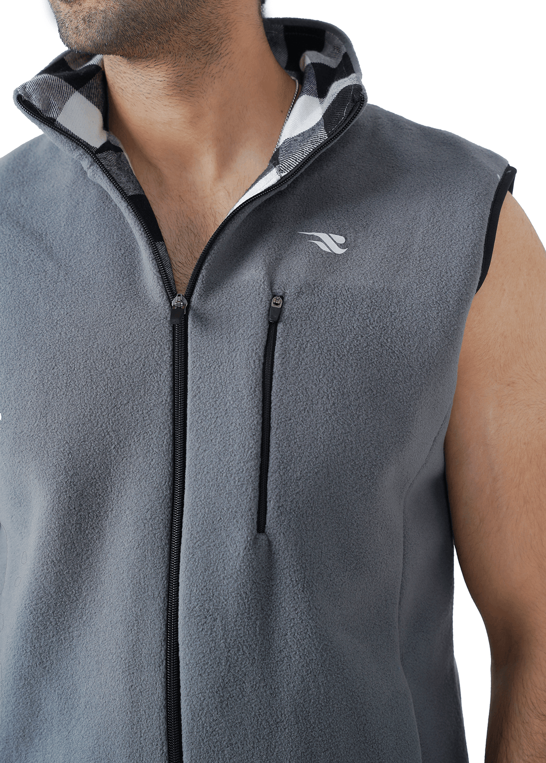 Comfy Polar Vest - Grey