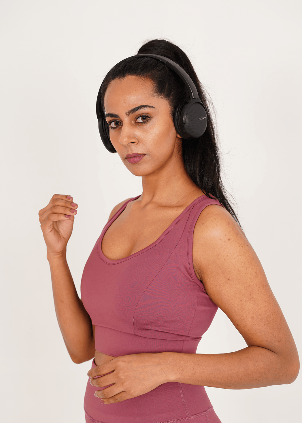 Pro-Fit Padding Sports Bra - Tea Pink