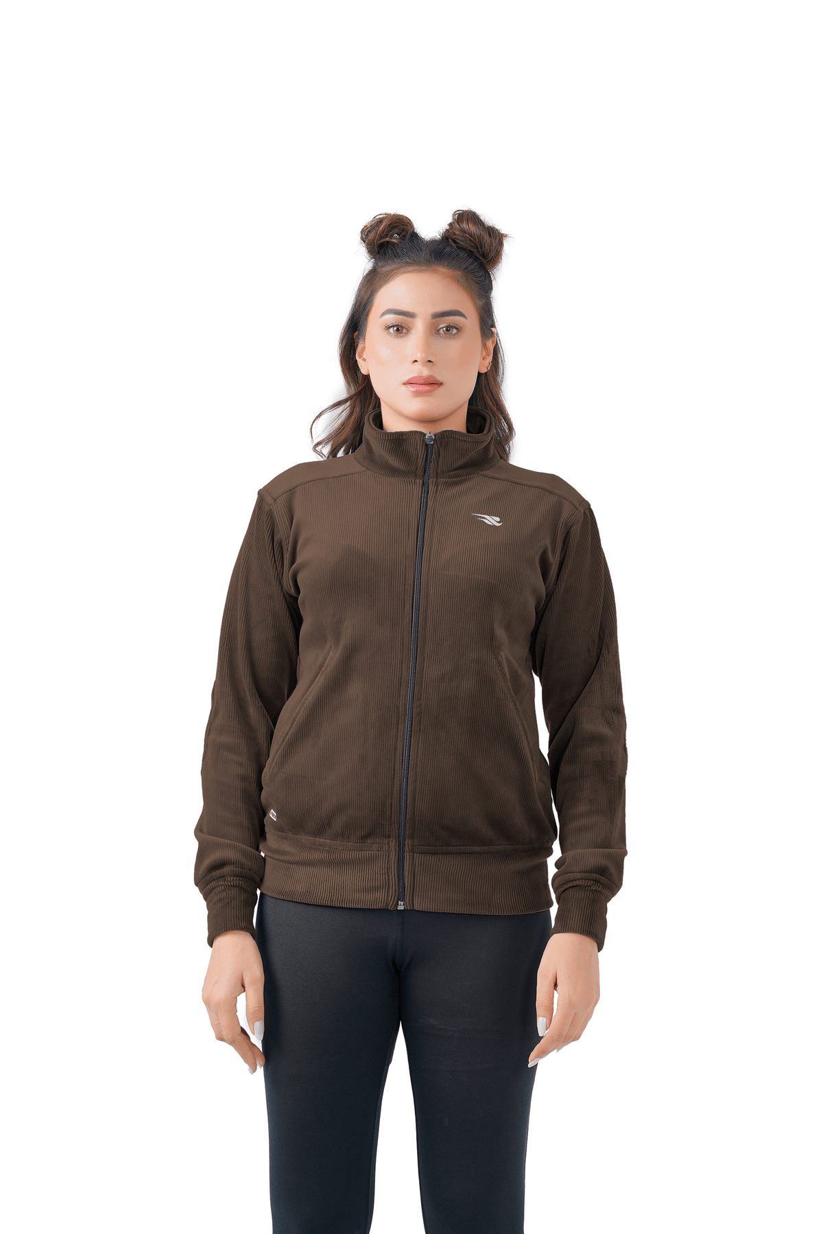 Velvet Ridge Cord Jacket - Brown