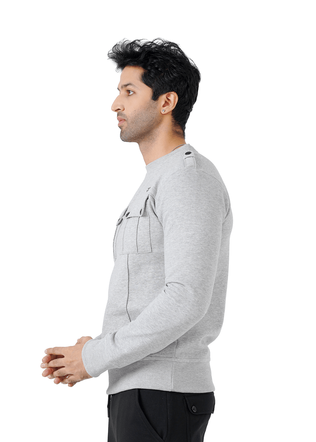Soft Nest Fleece Shirt - Heather Grey