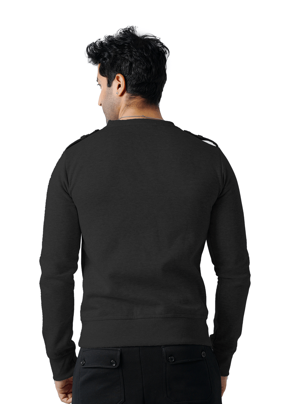 Soft Nest Fleece Shirt - Black