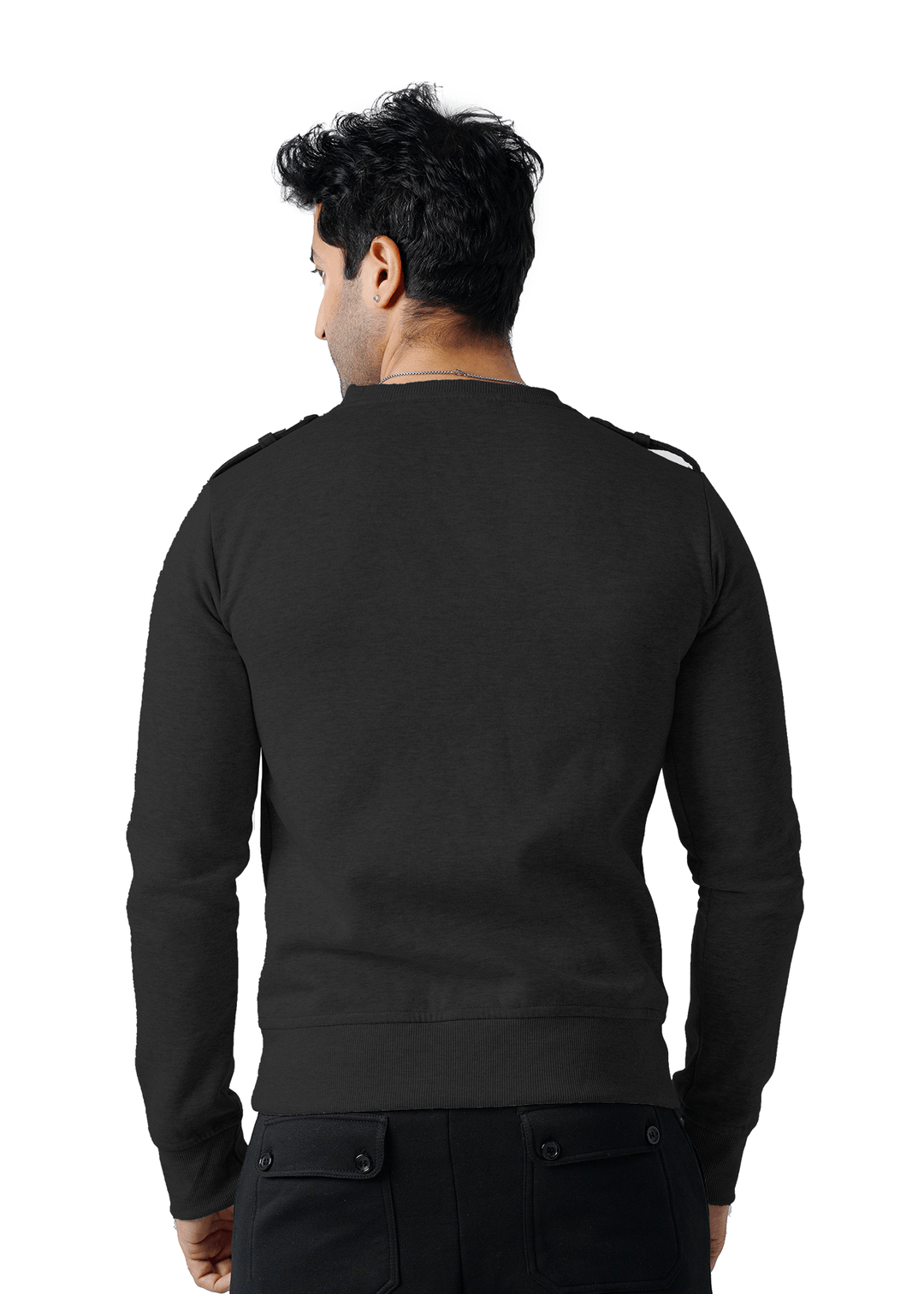 Soft Nest Fleece Shirt - Black