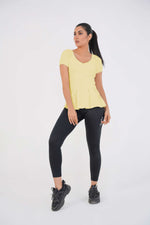 Blooming Top - Yellow