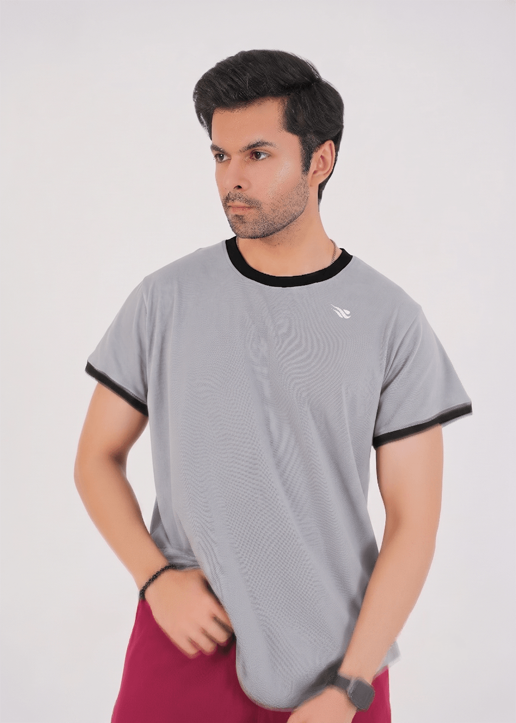 Oversized Edge Tee - Grey