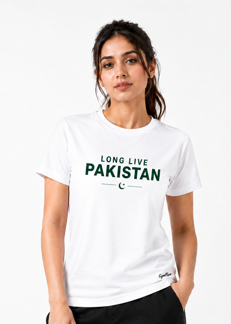 Women Long Live Pakistan Tee