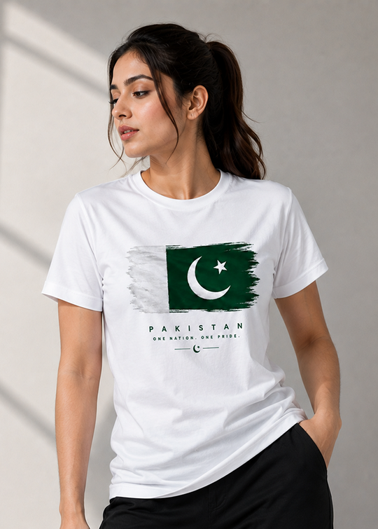 Women Pakistan Pride Tee