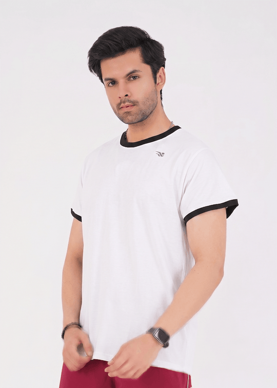 Oversized Edge Tee - White