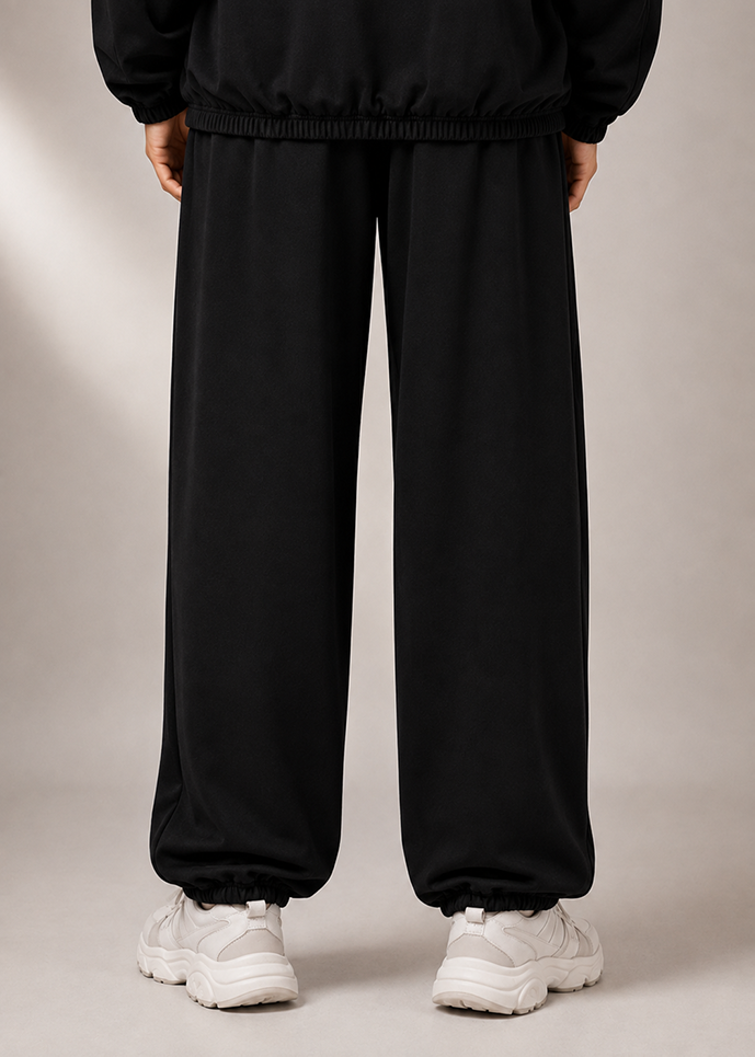 zero fit Trouser - Black
