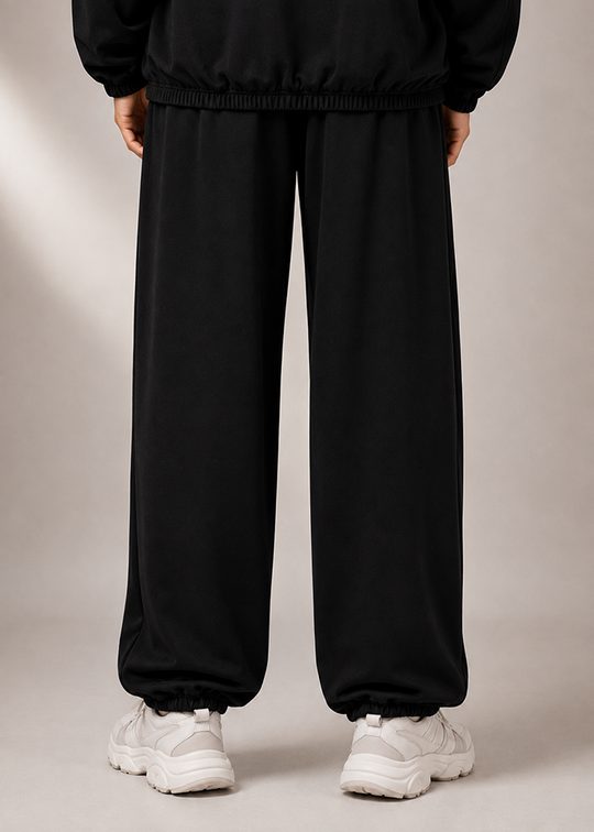 zero fit Trouser - Black