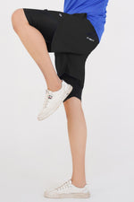 Elite Grid Dual Short - Black