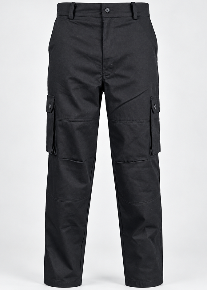 Cargo Trouser - Black Gymrun