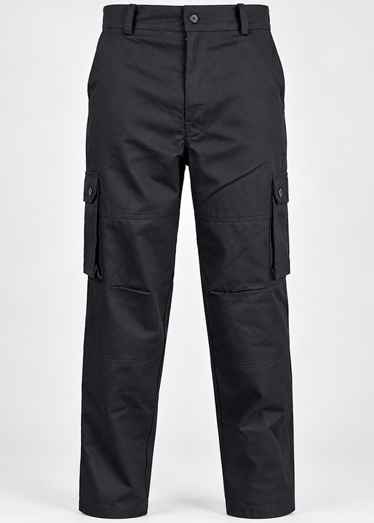 Cargo Trouser - Black Gymrun
