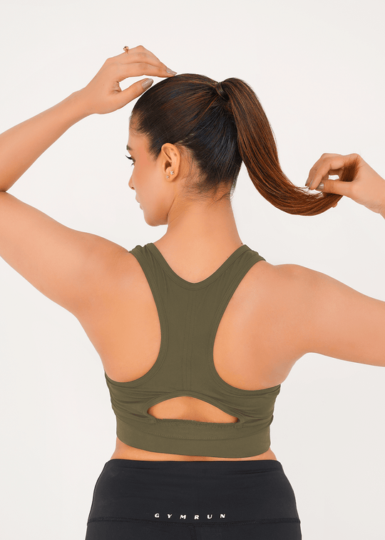 Impact Sports Bra - Olive