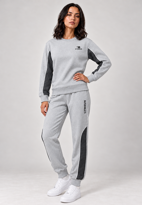 Stride Edge Set - Heather Grey/Charcoal Gymrun