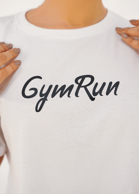 Pursuit Boxy Crop - White