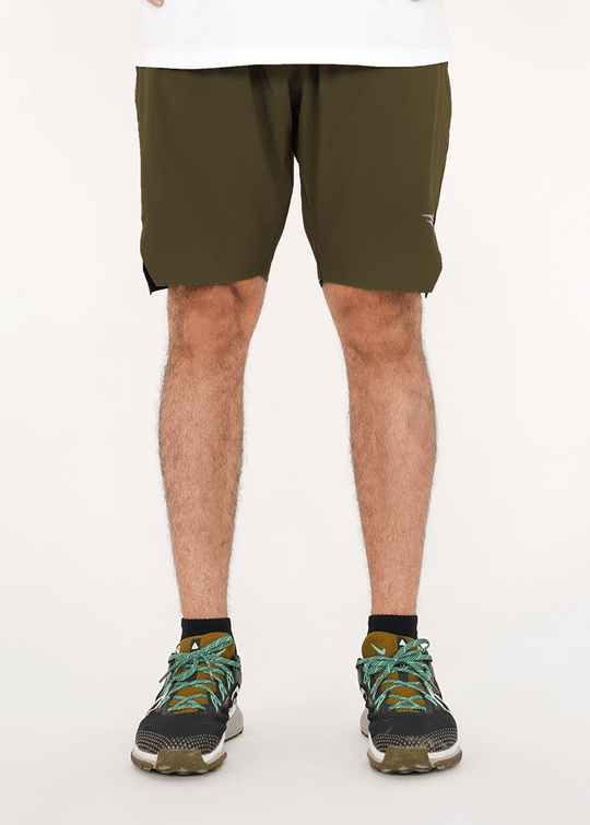 Prime Baggy Short - Olive/White