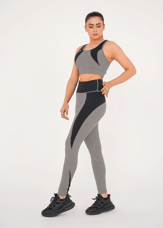 Epic Sports Bra + Legging - Grey