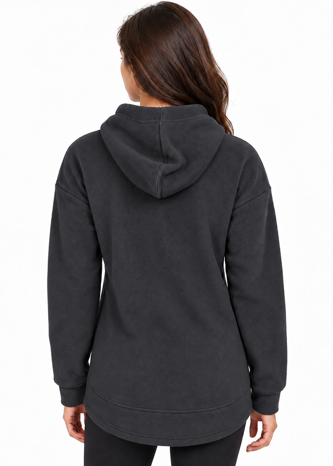 Cozy Curve Hoodie - Black Gymrun