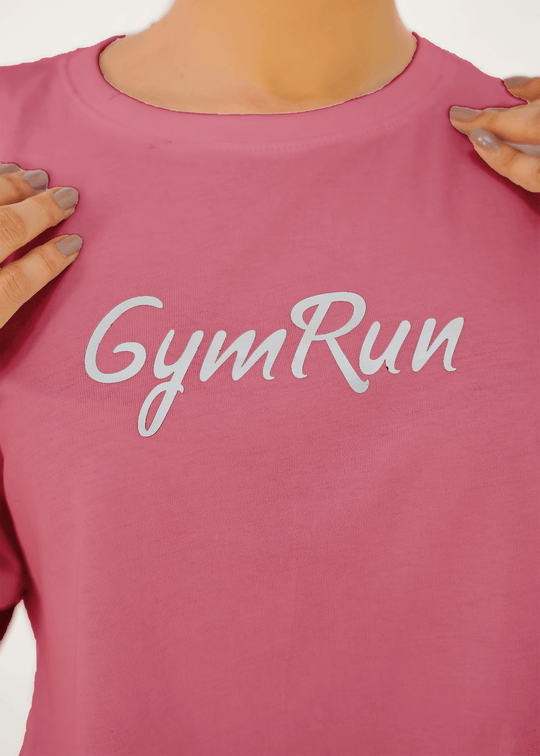 Pursuit Boxy Crop - Tea Pink