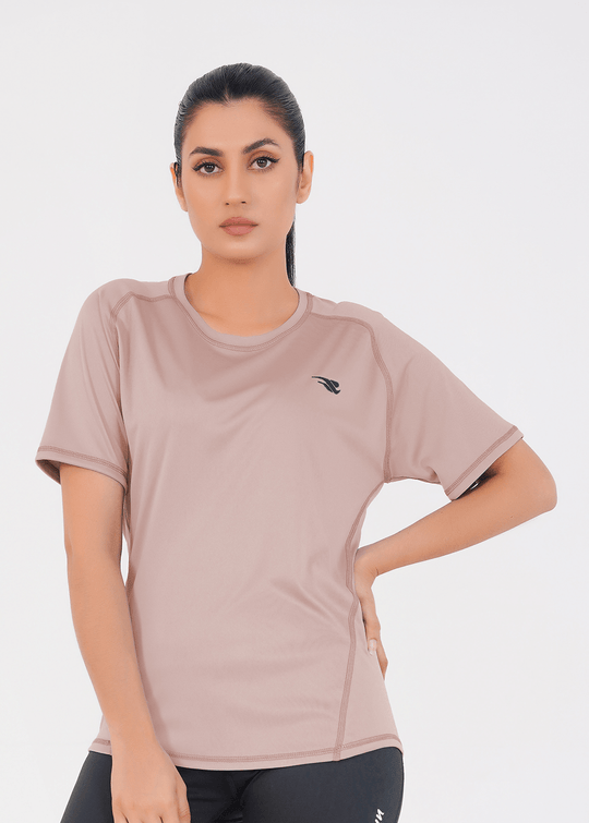 Women's Basic Performance T-Shirt - Fawn