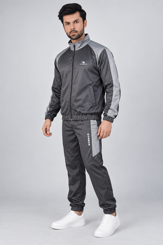Season Flow Tracksuit - Black Gymrun