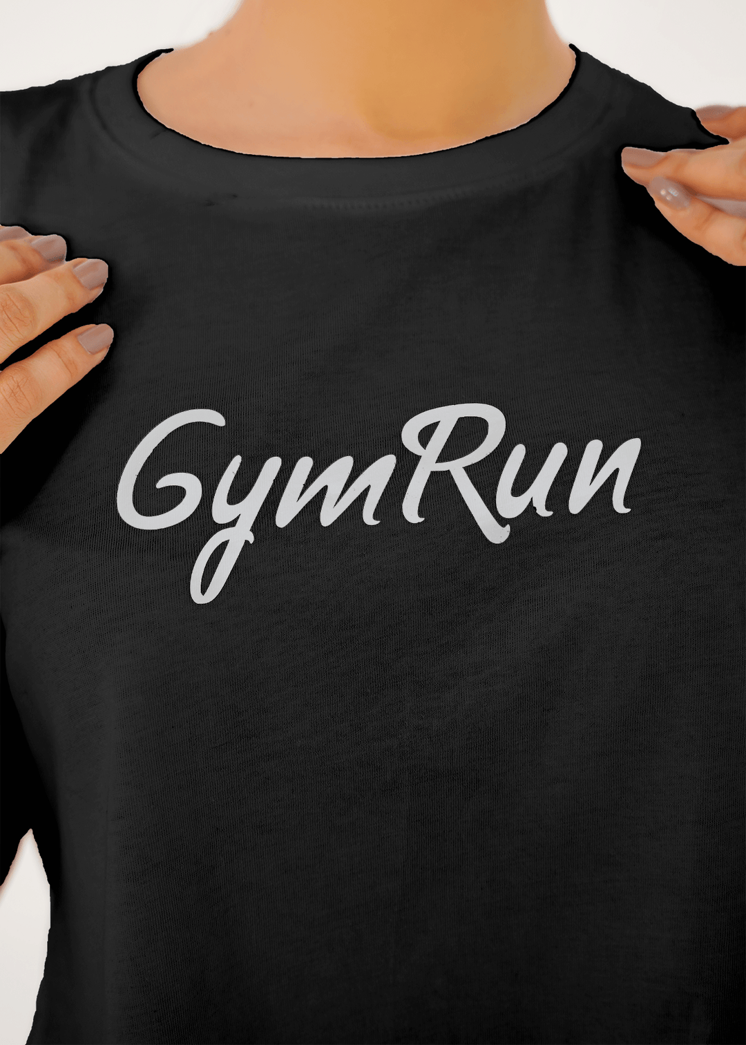 Pursuit Boxy Crop - Black