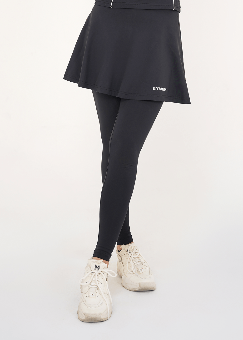 Stride Skirt Tights - black Gymrun