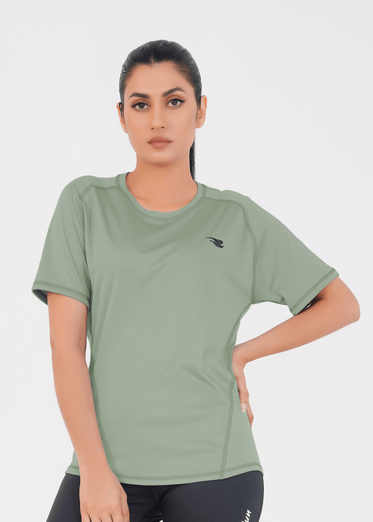 Women's Basic Performance T-Shirt - Pistachio