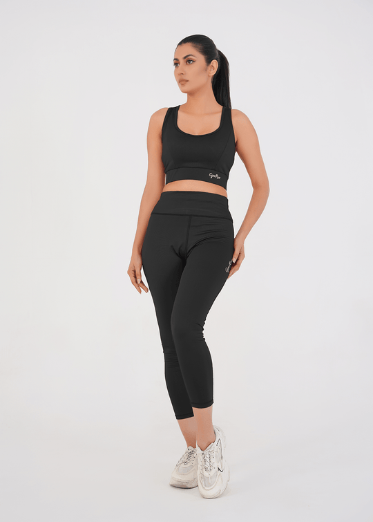 Ladies Basic Performance Leggings - Black