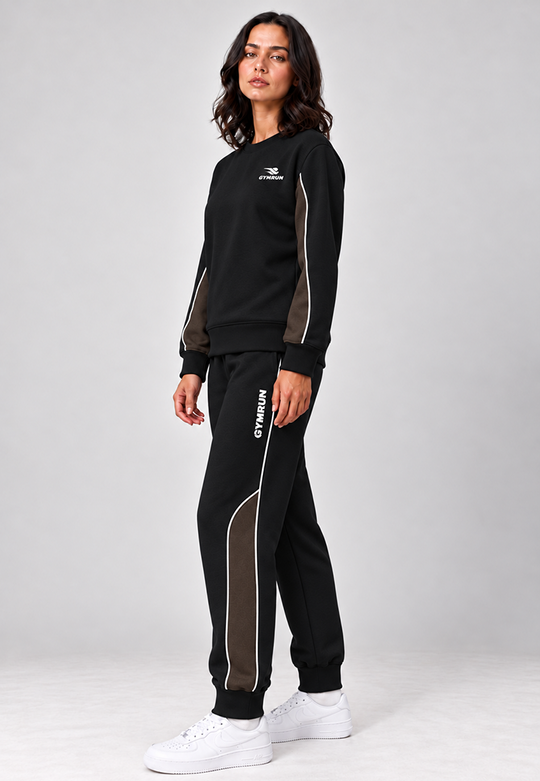 Stride Edge Set - Black/Olive Gymrun
