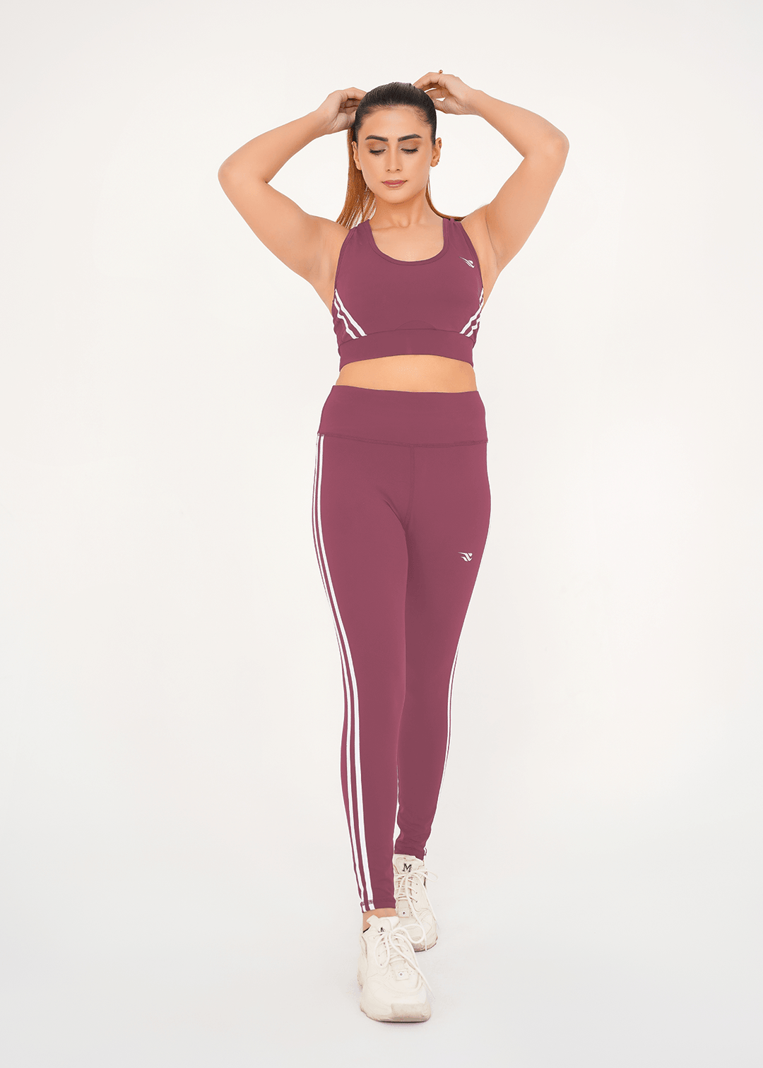 Impact Sports Bra + Legging - Tea Pink