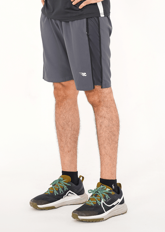 Aero Race Short - Grey/Black