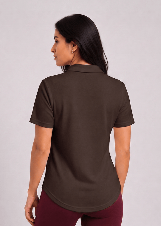 Signature Polo Shirt - Brown