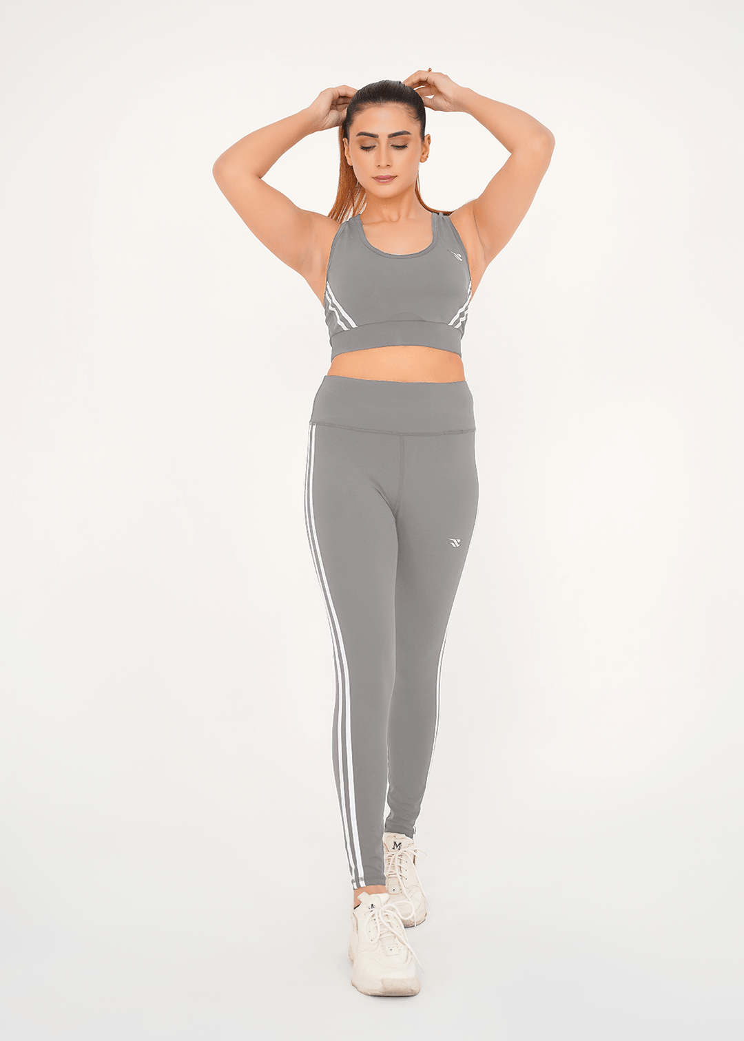 Impact Sports Bra + Legging - Grey
