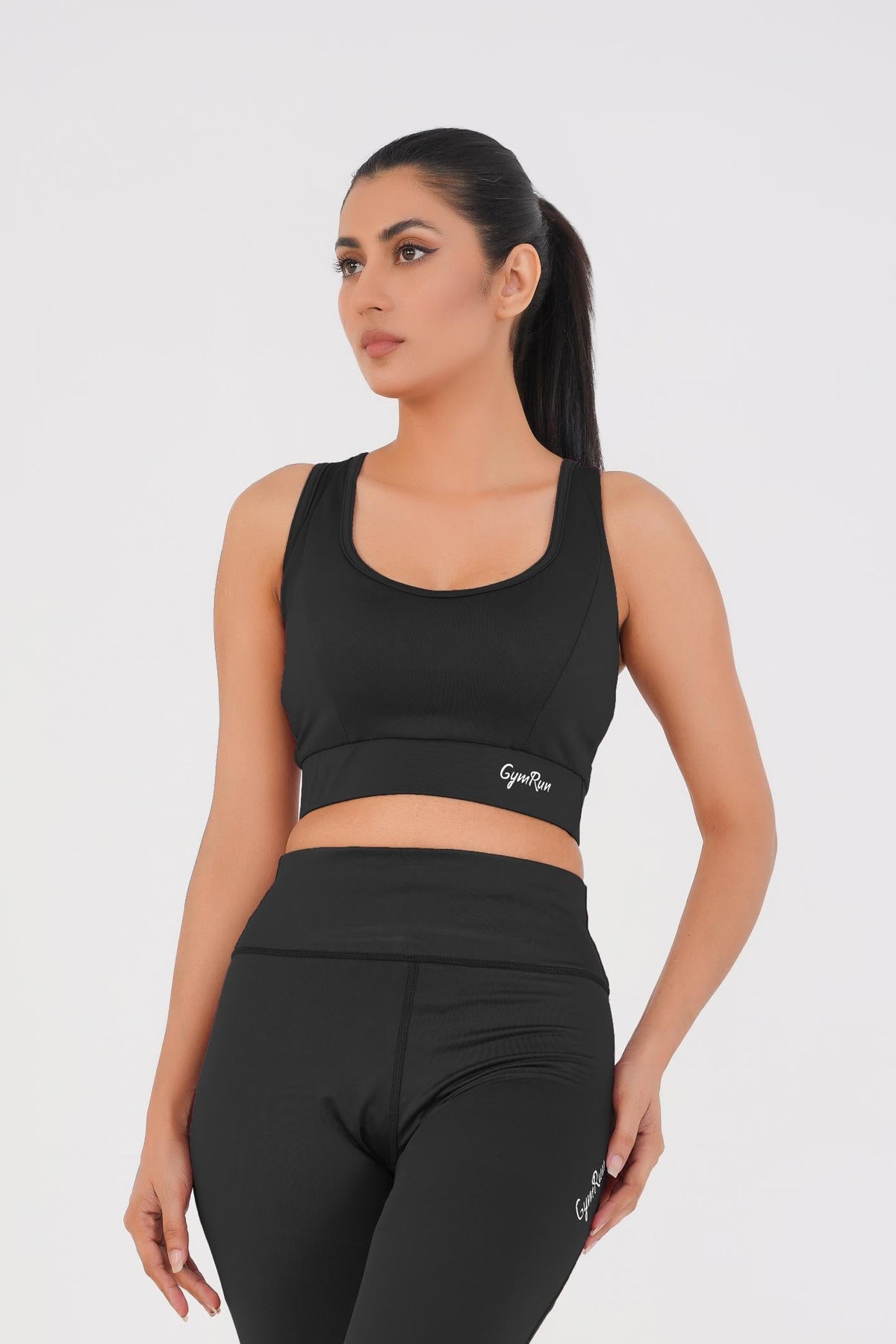 Ladies Basic Performance Sports Bra - Black