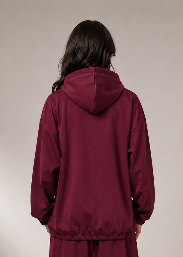 Zero Fit Hoodie - Maroon