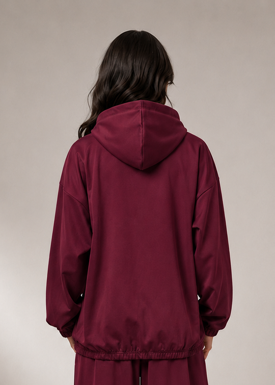 Zero Fit Hoodie - Maroon