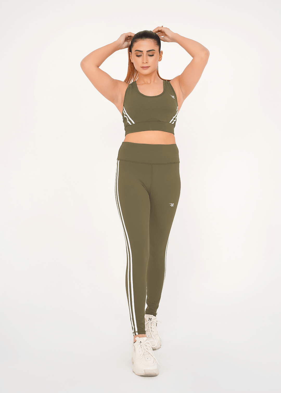 Impact Sports Bra + Legging - Olive