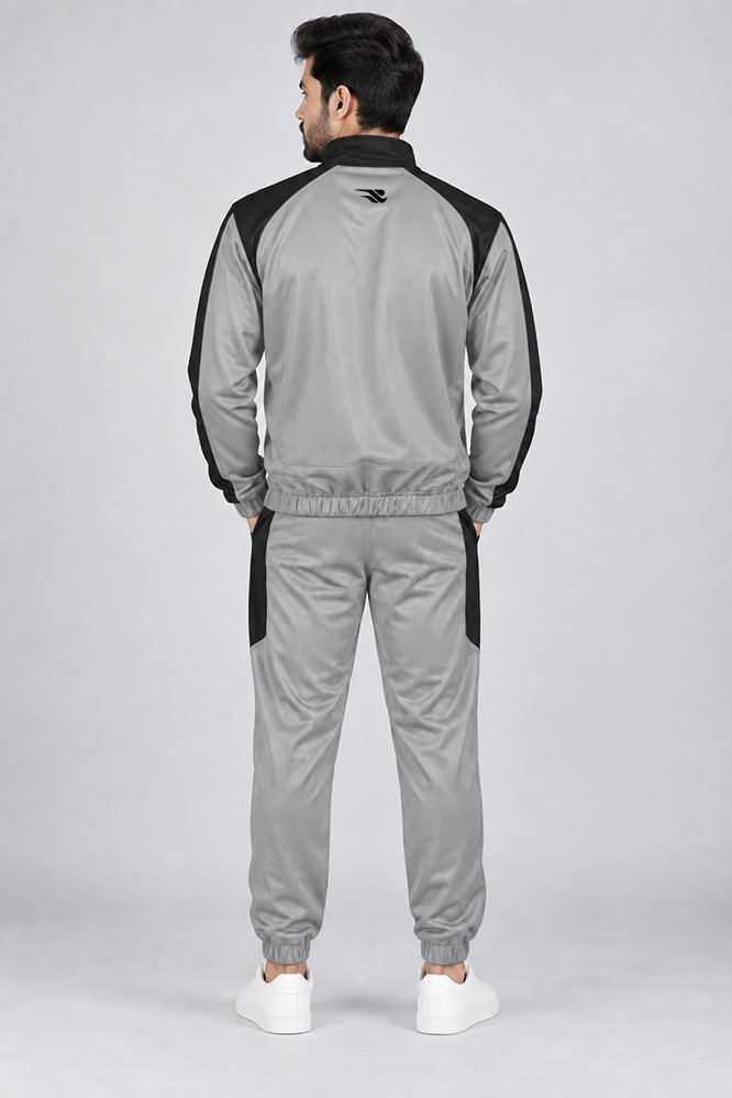 Season Flow Tracksuit - Grey Gymrun