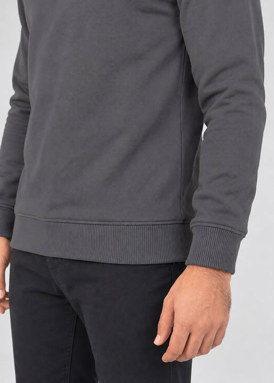 Notch Neck - Charcoal Gymrun