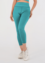 Ladies Basic Performance Leggings - Dusty Fern