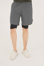 Prime Dual Short - Gray