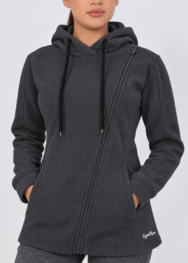 Crossover Hoodie - Black Gymrun